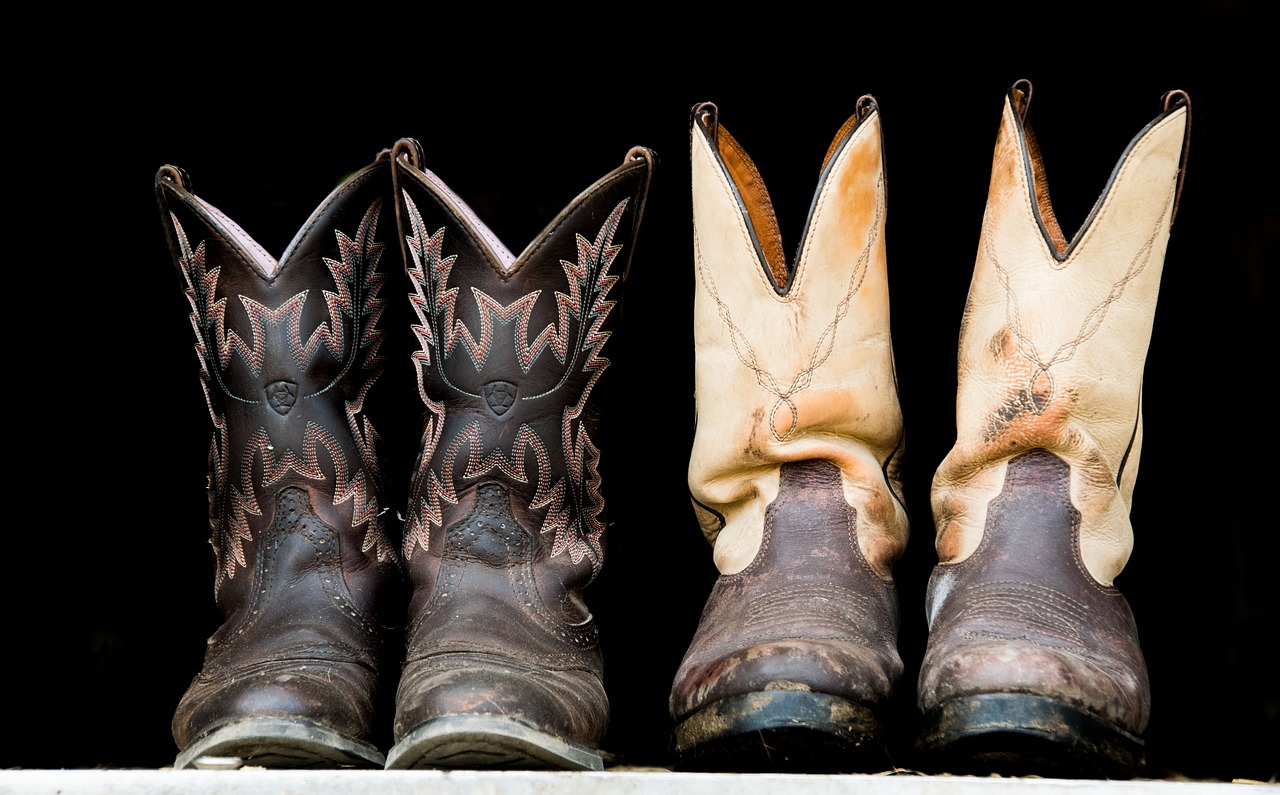 cowboy boot leather types